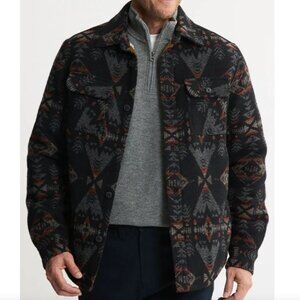 Jachs New York Sherpa Lined Wool Jacket